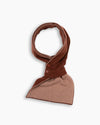 Rust & Dusty Pink Cashmere Mini Scarf